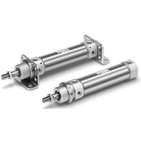 SMC 30 mm Pneumatic Cylinder - C75 Series, Double Acting Acting