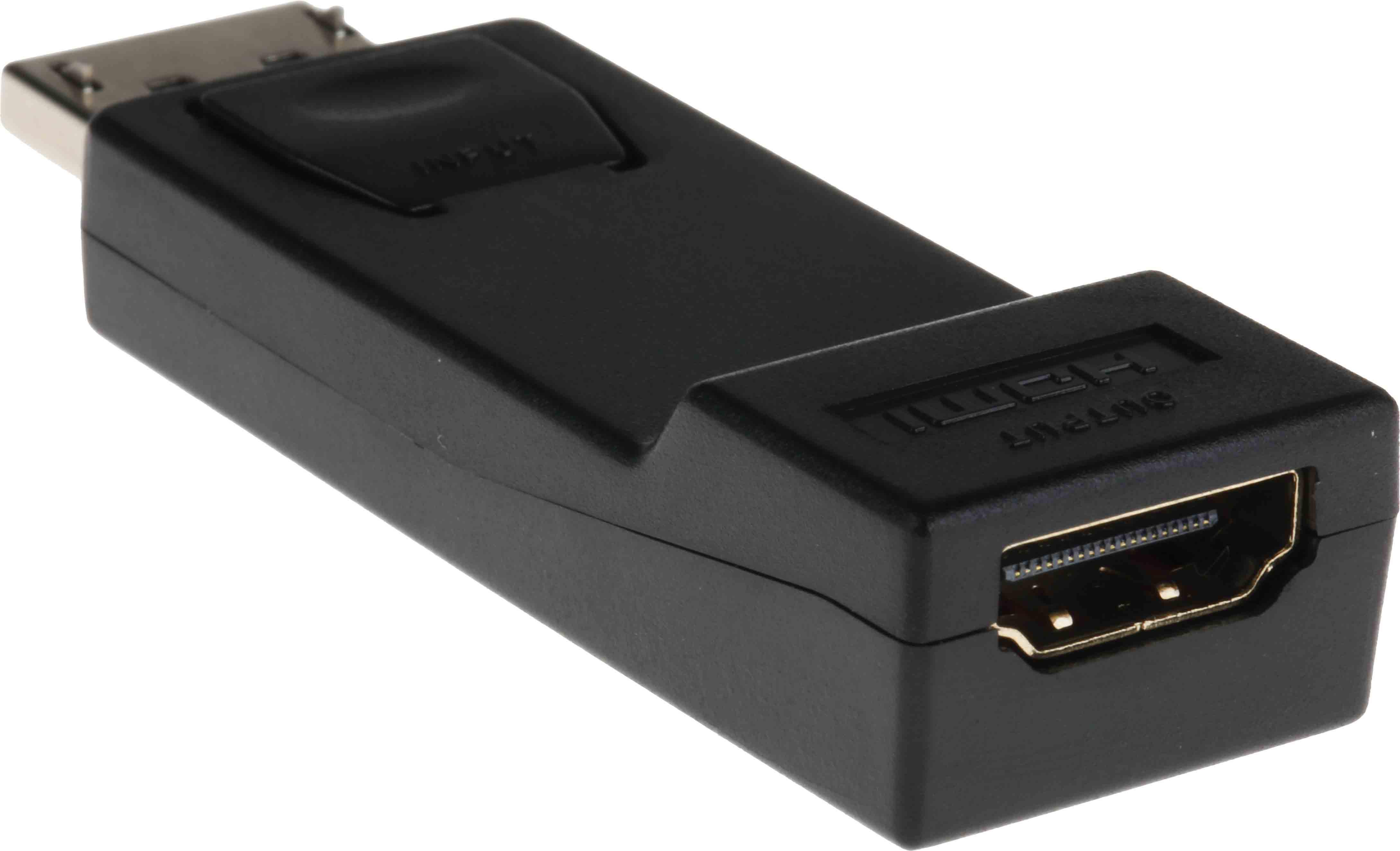 RS PRO AV Adapter, Male DisplayPort to Female HDMI