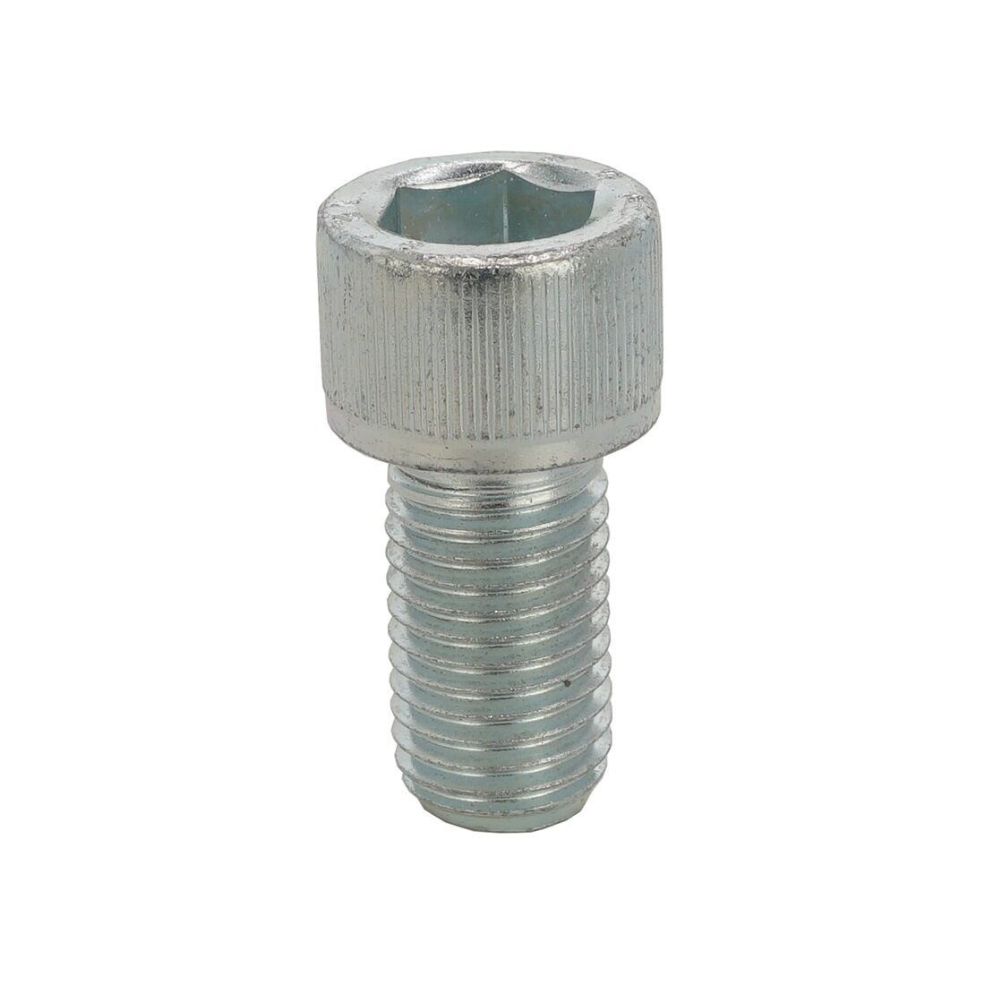 RS PRO Clear Passivated, Zinc Carbon Steel Hex Screw, DIN 912, ISO 898-1, M10 x 12mm