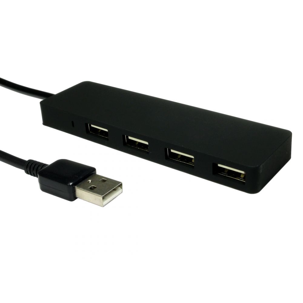 NewLink 4 Port USB 2.0 USB A  Hub, USB Powered, 195 x 108 x 20mm
