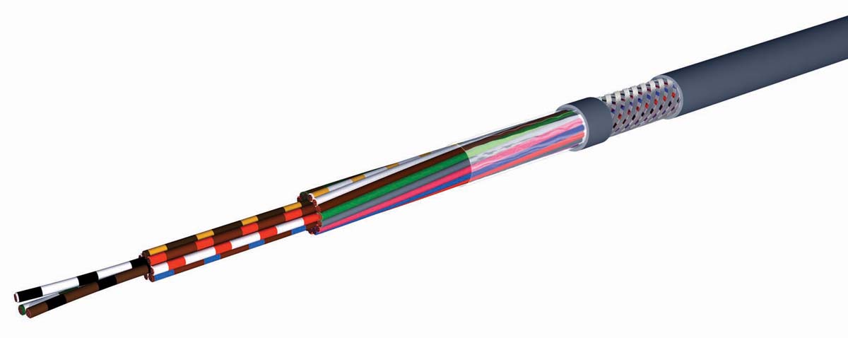 RS PRO Data Cable, 3 Cores, 1.0 mm², Screened, 17AWG, 100m, Screened Shield, LiYCY Cable