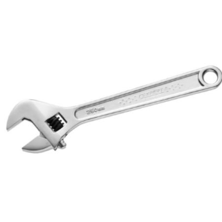 Expert by Facom Adjustable Spanner, 300 mm Overall, 34mm Jaw Capacity, Metal Handle