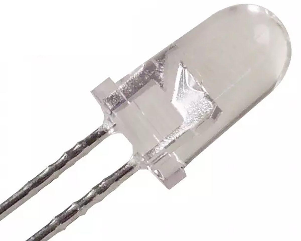 ROHM1.9 V Yellow LED 5mm Through Hole, SLI-580YT3F