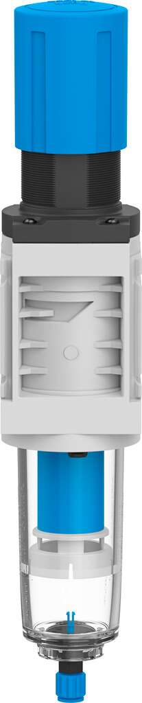 Festo MS Polycarbonate Filter Regulator, 5μm, G 1/2, Manual, 1 → 10 bar, 8098310