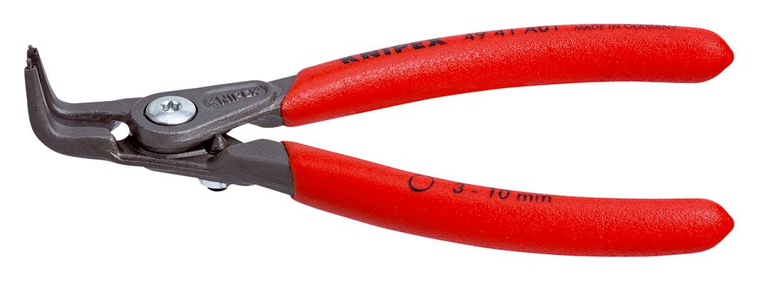 Knipex Circlip Pliers, 130 mm Overall, Angled Tip