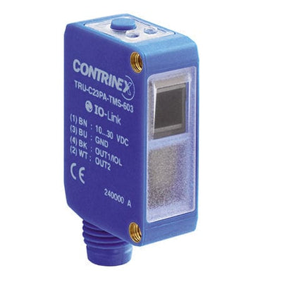 Contrinex from Molex Transparent Reflex Photoelectric Sensor, Block Sensor, 0 → 1200 mm Detection Range