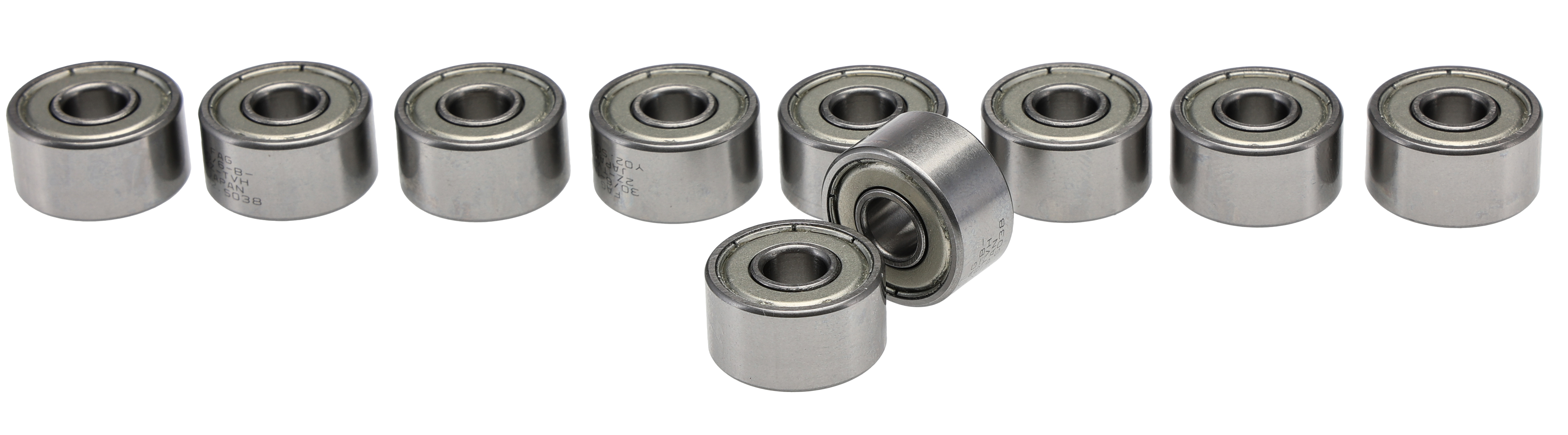 FAG 30/6-B-2Z-TVH-HLC 2 Row Ball Bearing - 6 mm ID, 17 mm OD 9 mm Race Width