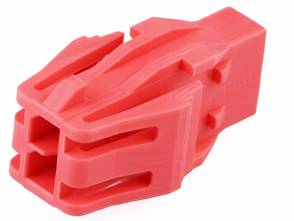 Molex 21592 Series Vertical Panel PCB Header, 4 Contact(s), 3 mm Pitch, 2 Row, Shrouded