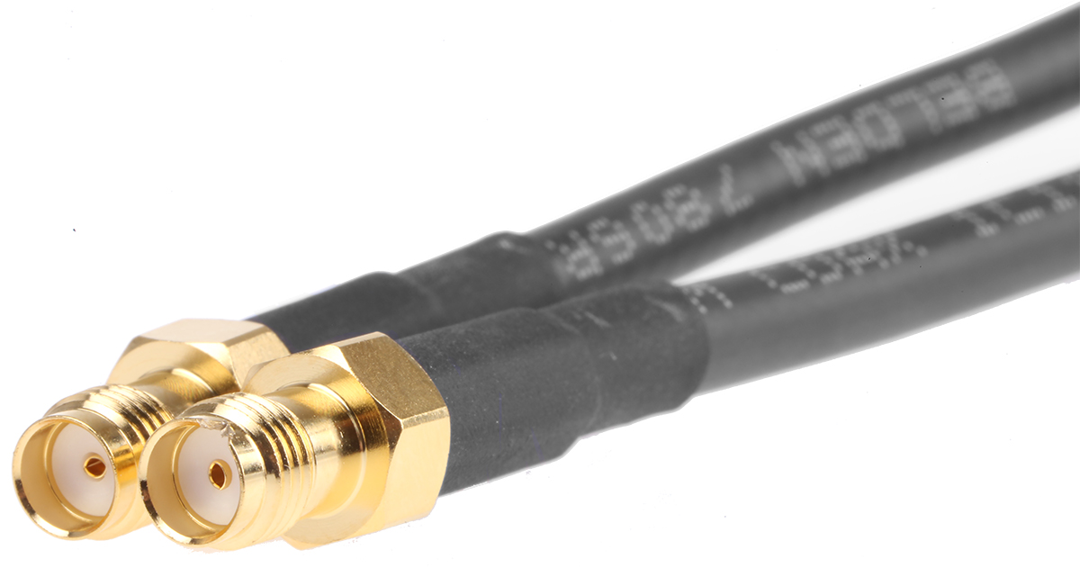 Mobilemark CA120/195 Series Female SMA to Female SMA, 3 m 50 Ω