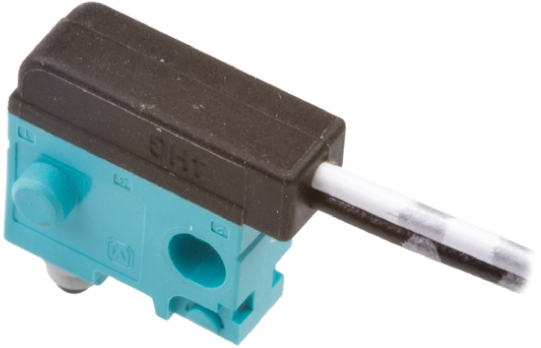 Panasonic Pin Plunger Micro Switch, Pre-wired Terminal, 100 mA @ 30 V dc, SPST, IP67