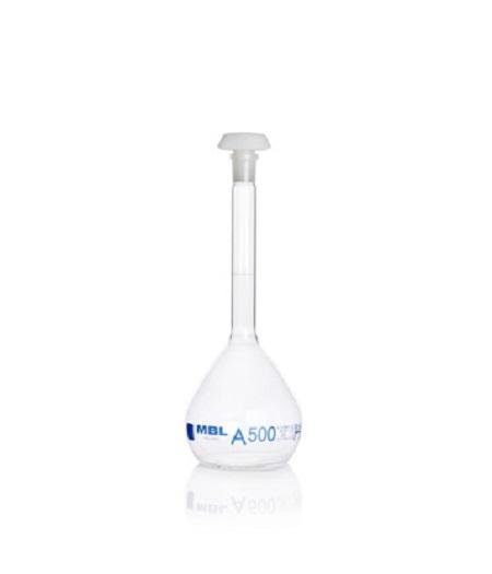 RS PRO 10ml Borosilicate Glass Narrow Neck Volumetric Flask