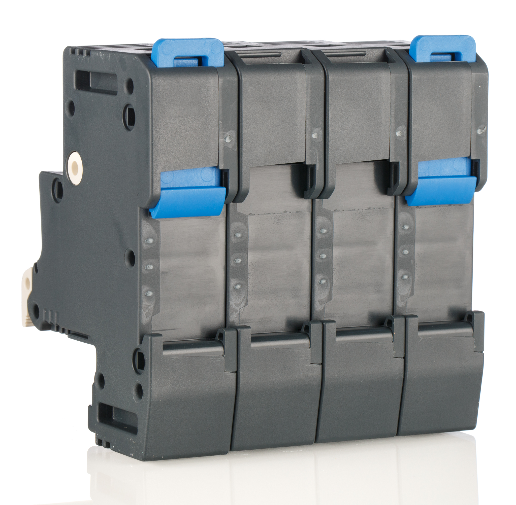 Schneider Electric 50A Rail Mount Fuse Holder for 14 x 51mm Fuse, 3P+N, 690V ac