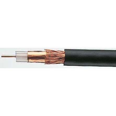 TE Connectivity CLFH-179 Series, 100 m, RG179 Coaxial, Unterminated 75 Ω
