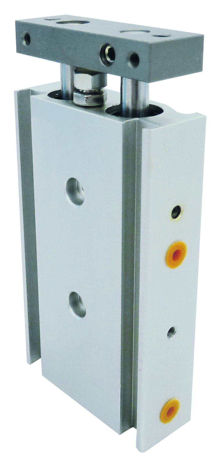 RS PRO Pneumatic Guided Cylinder - 10mm Bore, 10mm Stroke, EXS Series, Double Acting