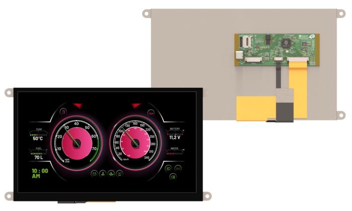 4D Systems RP2350-90CT TFT LCD Colour Display / Touch Screen, 9in, 800 x 480pixels