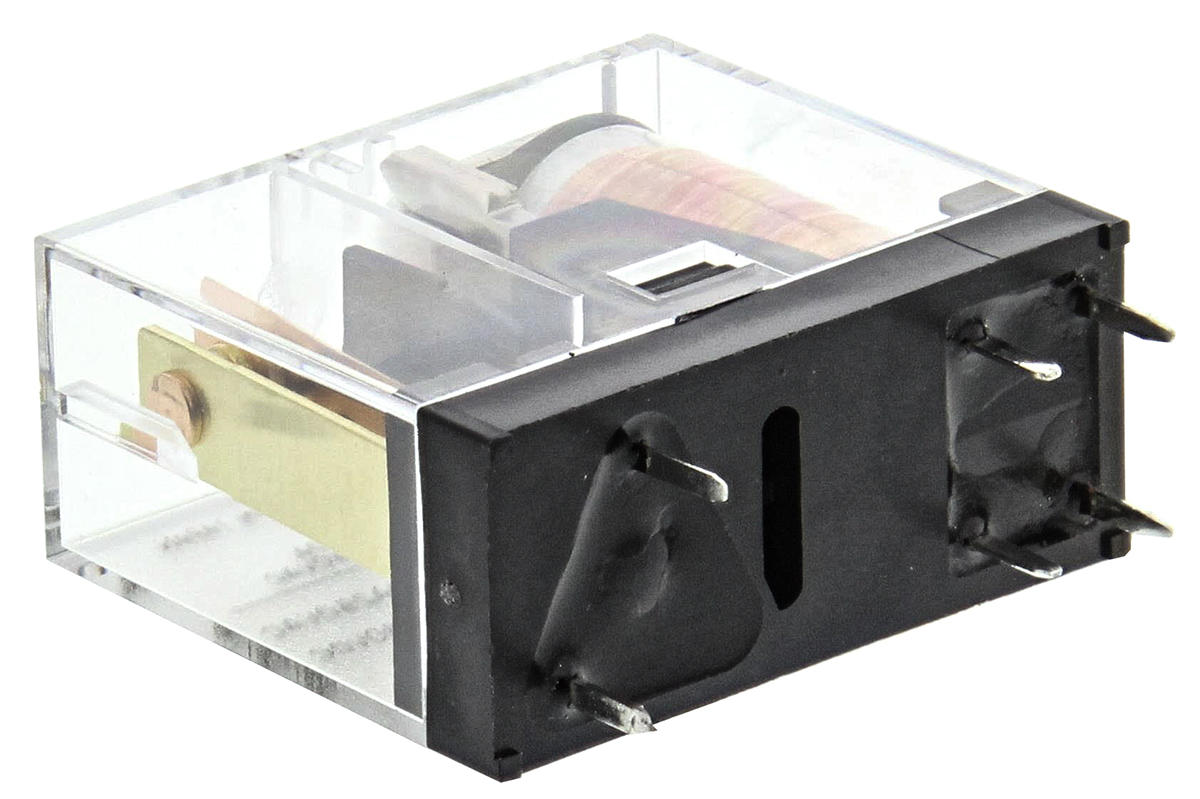 Omron PCB Mount Latching Power Relay, 24V dc Coil, 5A Switching Current, SPST