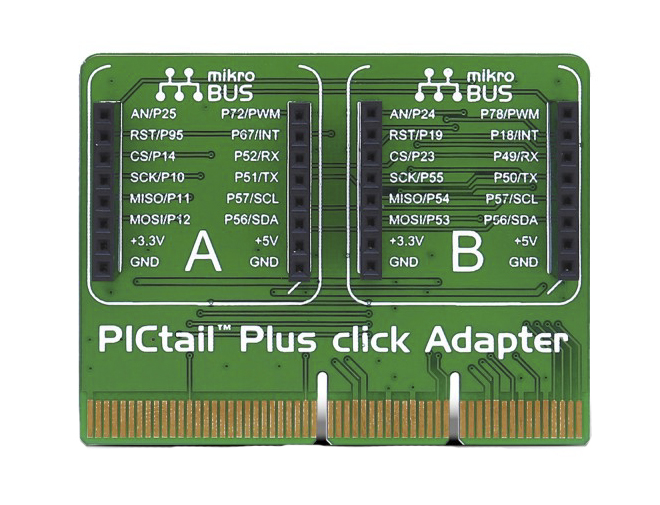 MikroElektronika PICtail Plus Click Adapter 16 bit, 32 bit MIKROE-2578