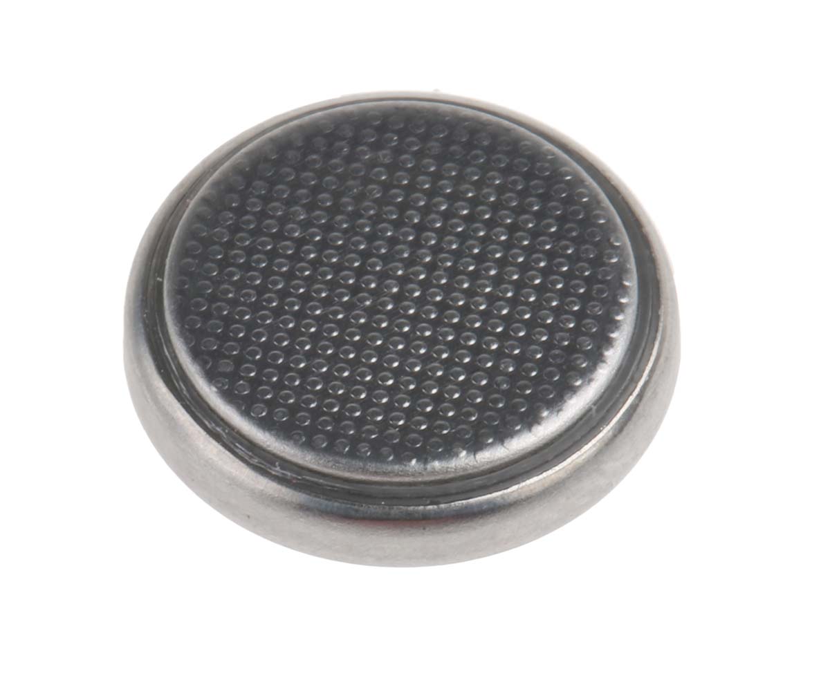 RS PRO CR1225 Button Batteries, 3V, 12.5mm Diameter, 5 Pack