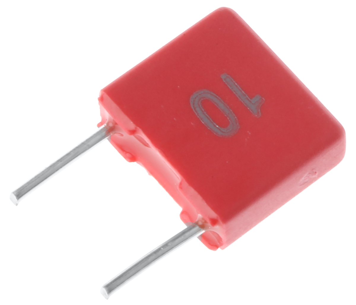 WIMA MKS2 Polyester Film Capacitor, 63 V ac, 100 V dc, ±10%, 22nF, Through Hole