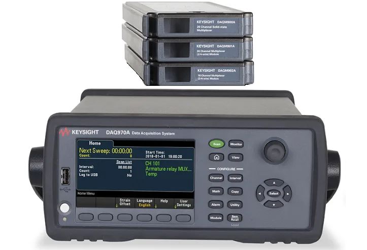 Keysight Technologies DAQ973SB Data Acquisition, GPIB, LAN, USB, 80sps, 6.5 digit