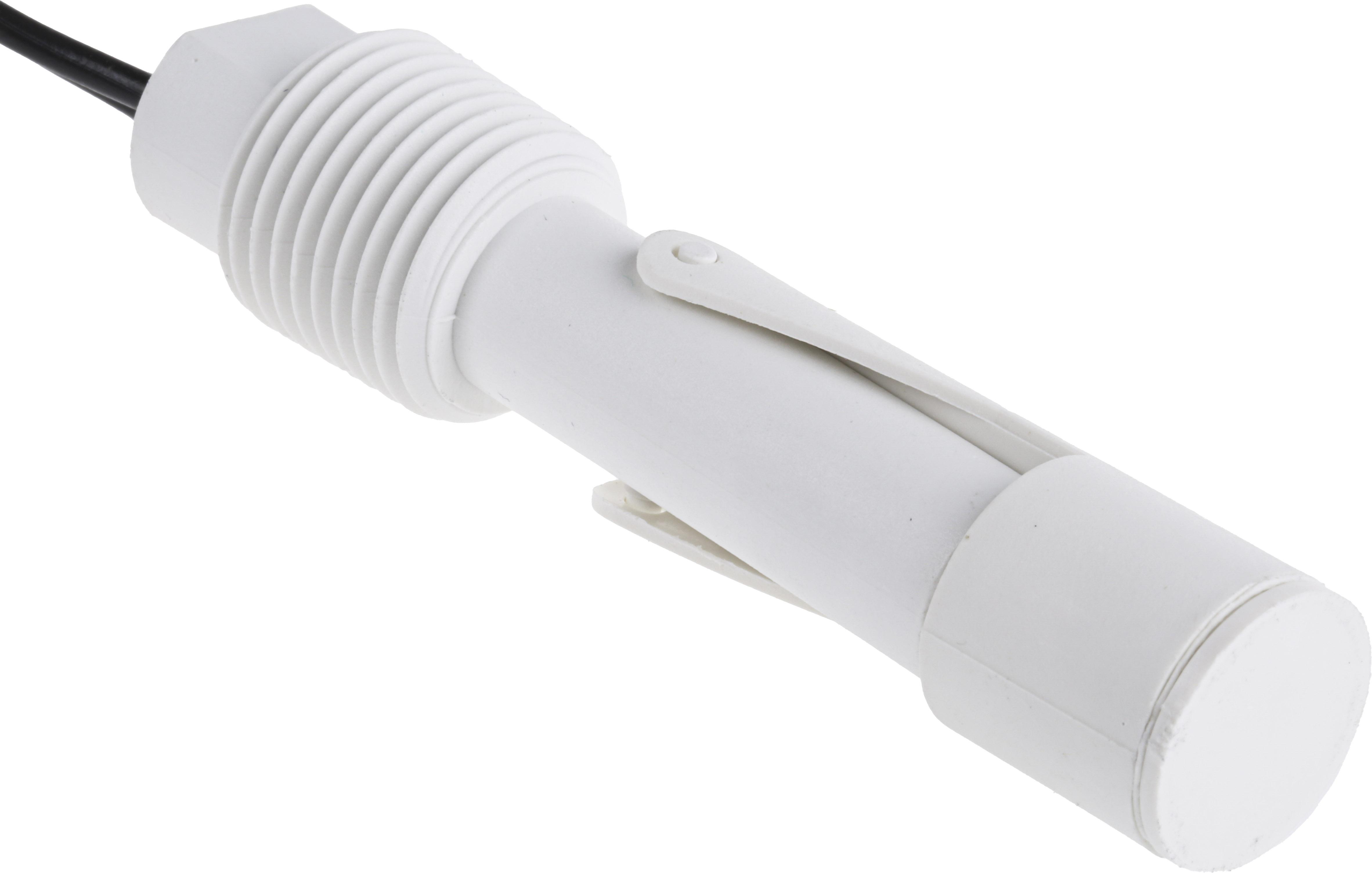 Sensata Cynergy3 RSF80 Series Horizontal External Polypropylene Float Switch, Sensor, 1m Cable, NO/NC, 300V ac Max,