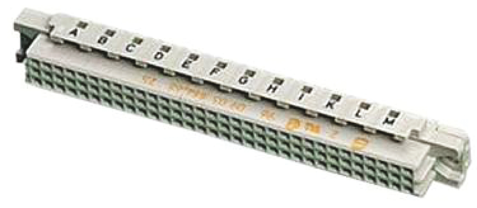 HARTING 09 03 96 Way 2.54mm Pitch, Type C Class C2, 3 Row, Straight DIN 41612 Connector, Socket