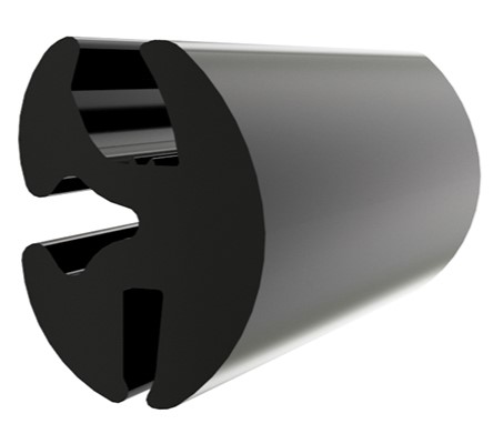 RS PRO Black EPDM  Edging Strip, 20.9mm