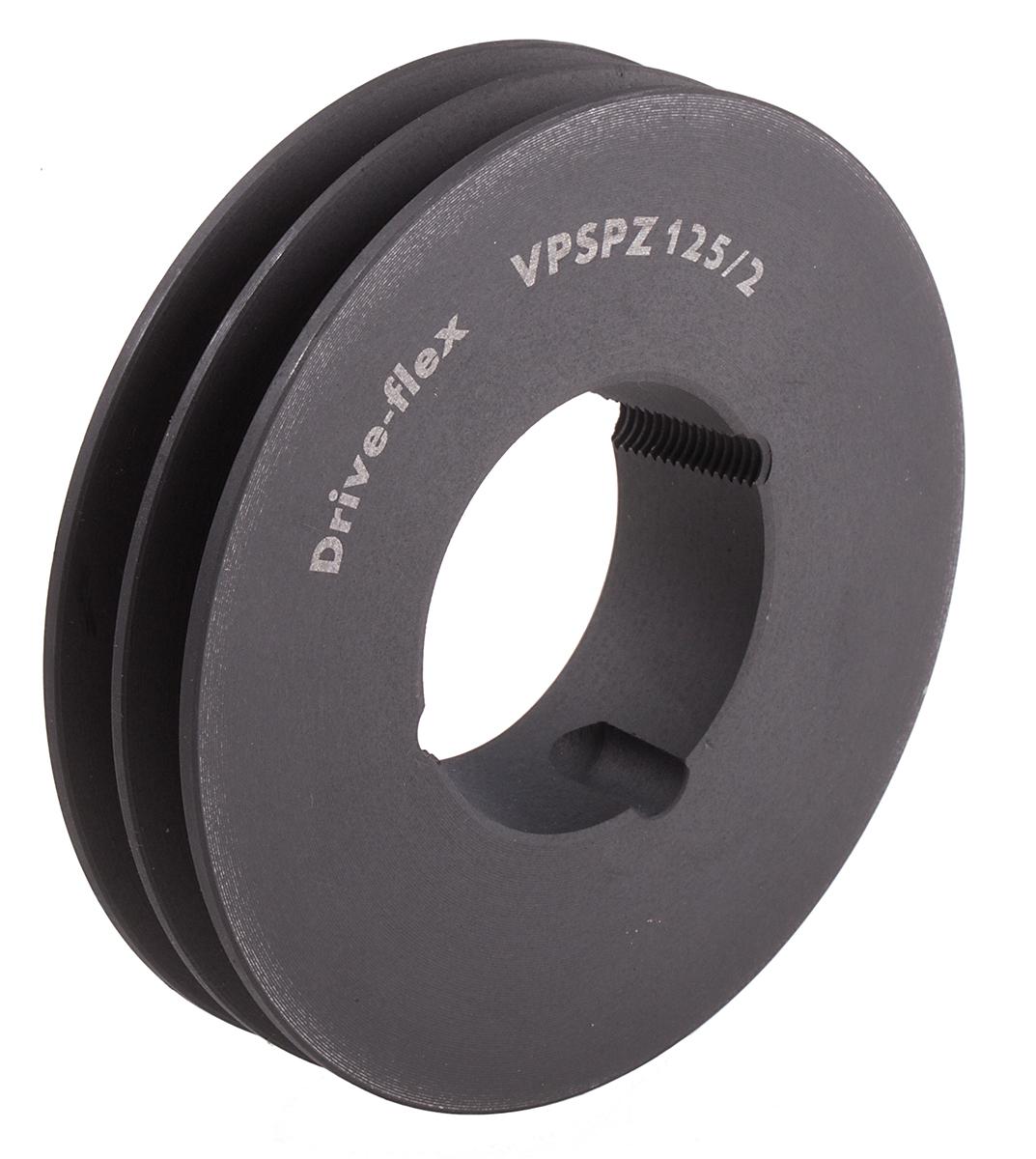 RS PRO Pulley, Cast Iron, Steel
