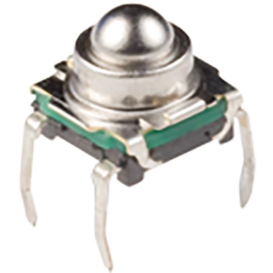 C & K IP60 Top Tactile Switch, SPST 50 mA 6.65mm Through Hole