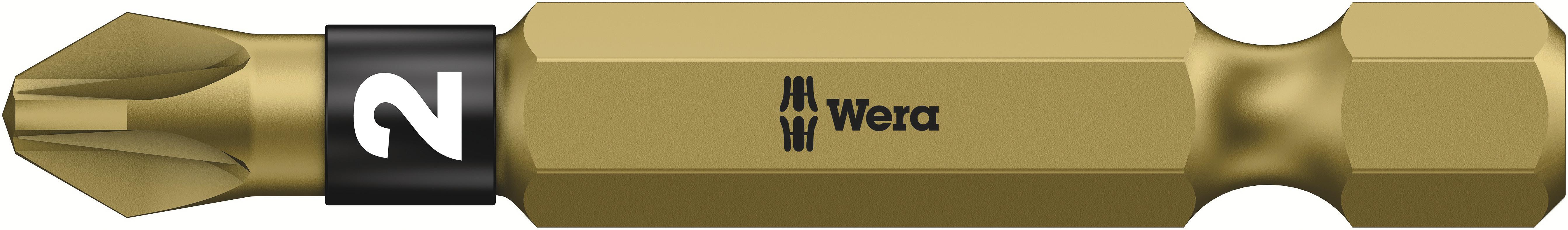 Wera Pozidriv Screwdriver Bit, PZ2 Tip