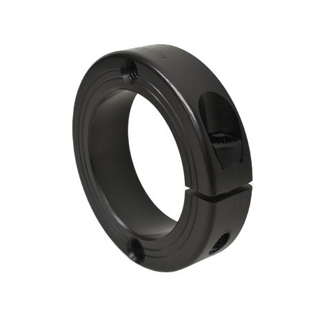 Ruland Shaft Collar, One Piece, Clamp, Bore 40mm, OD 60mm, W 15mm, 1215 Lead-Free Carbon Steel
