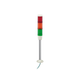Schneider Electric Harmony Series Red/Green/Amber Buzzer Signal Tower, 3 Lights, 24 V ac/dc, Base Mount