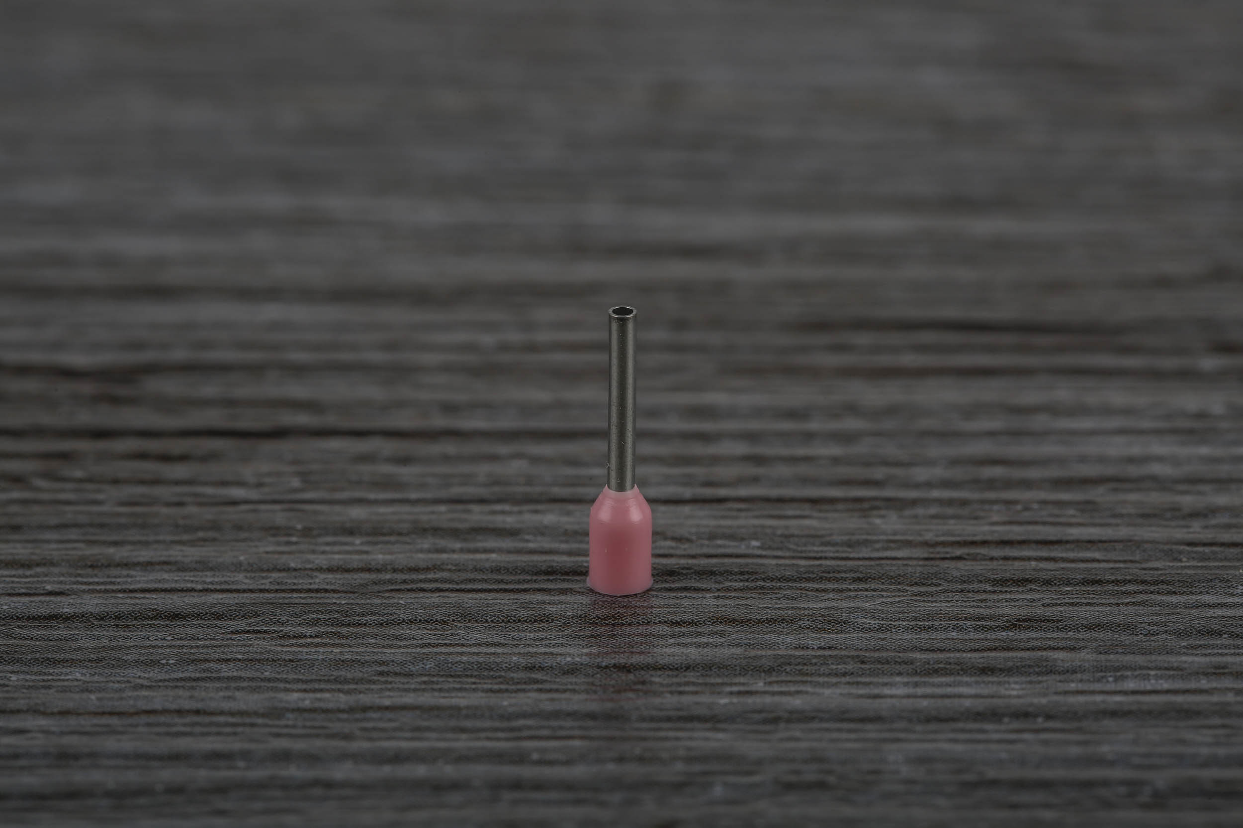 RS PRO Insulated Crimp Bootlace Ferrule, 8mm Pin Length, 0.8mm Pin Diameter, 0.34mm² Wire Size, Pink