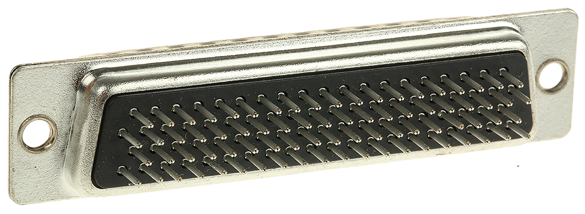 HARTING D-Sub High Density 78 Way Through Hole D-sub Connector Plug, 2.41mm Pitch
