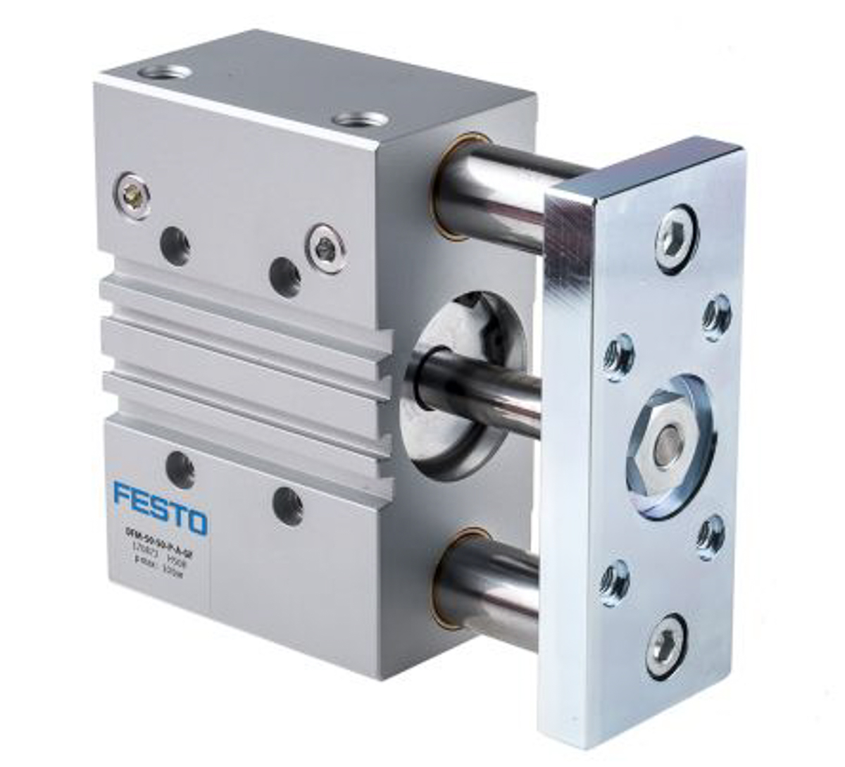 Festo Pneumatic Guided Cylinder - 170879, 63mm Bore, 50mm Stroke, DFM Series, Double Acting