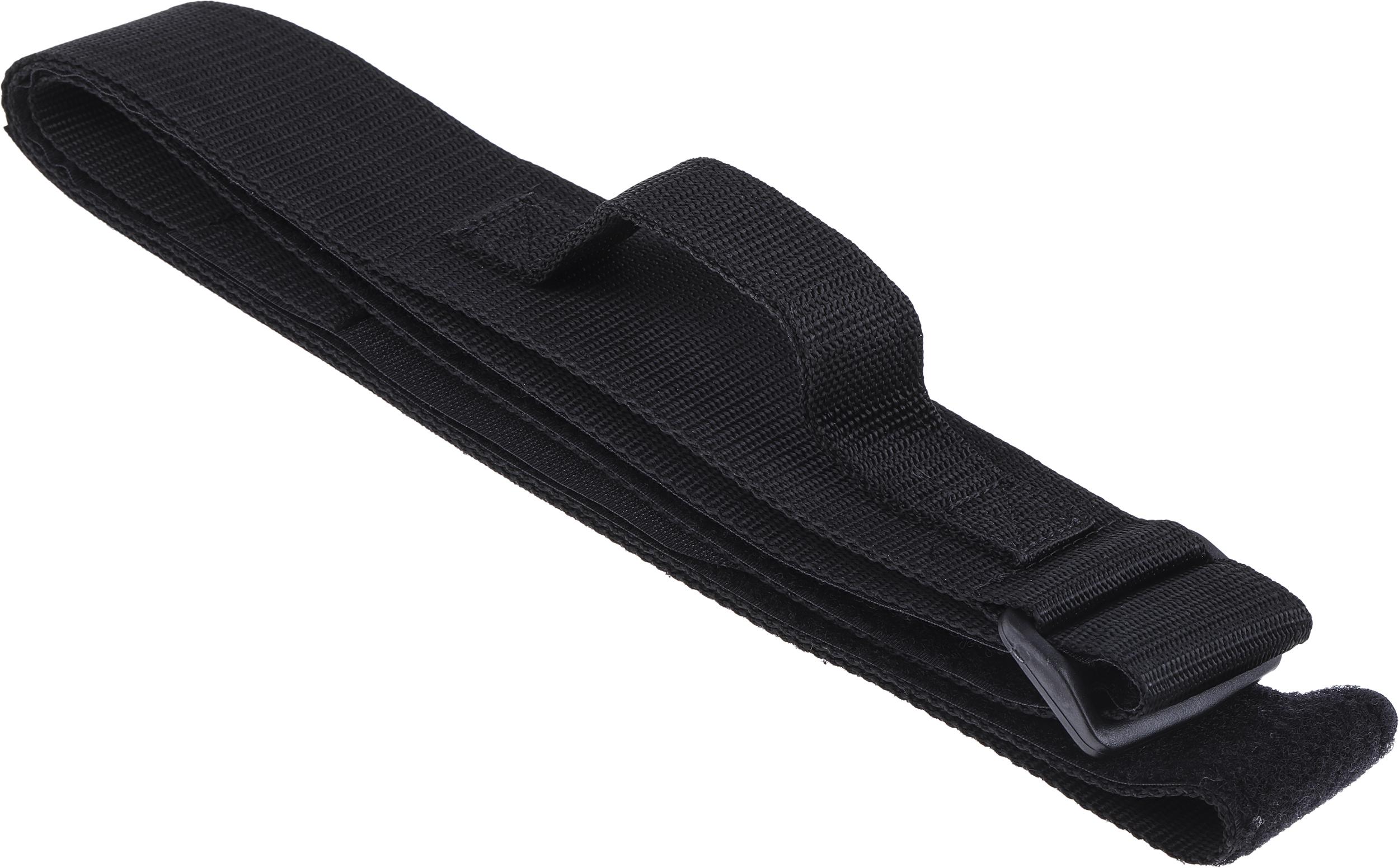RS PRO Black Hook & Loop Tape, 50mm x 1.8m