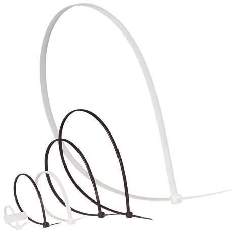 Legrand Cable Tie, 1030mm x 12.6 mm, Natural Nylon, Pk-50