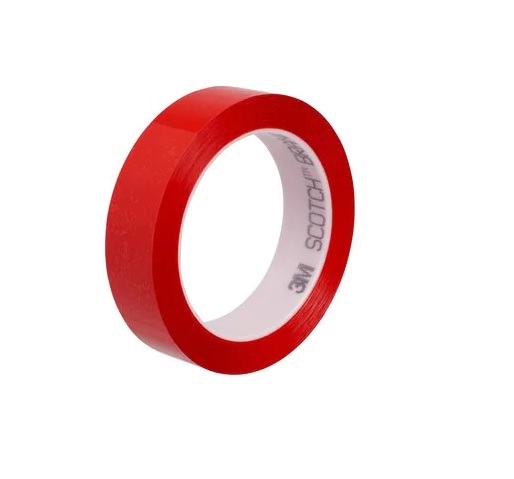 3M SCOTCH 850 Red Masking Tape 25mm x 66m