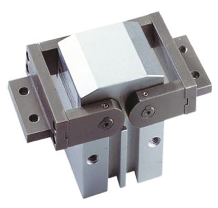 SMC 2 Finger Double Action Pneumatic Gripper, MHW2-32D, Angle Gripping Type