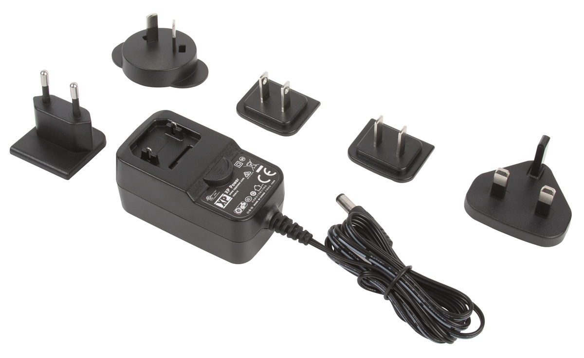 XP Power 12W Plug-In AC/DC Adapter 12V dc Output, 1A Output