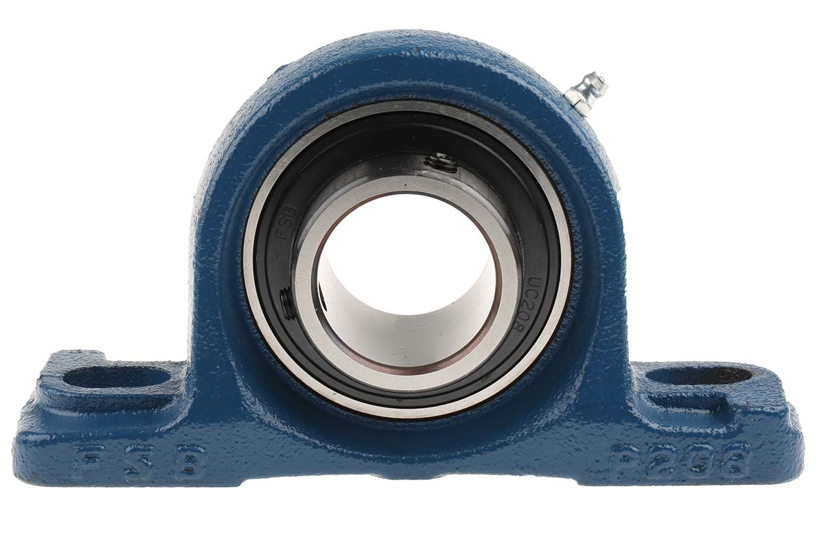 RS PRO Pillow Block Bearing -, 40mm ID
