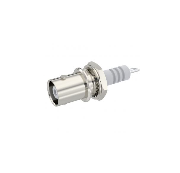 Radiall BNC Series, Jack Panel Mount BNC Connector, 50Ω, Solder Termination, Straight Body