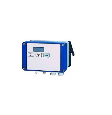 Jumo 4304 Series Pressure Sensor, 0bar Min, 10mbar Max, Relay Output, Differential, Gauge, Vacuum Reading
