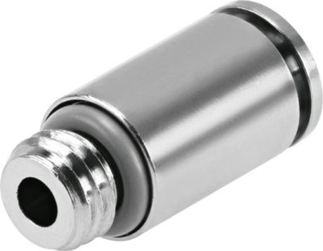 Festo Straight Threaded Adaptor, M7 Male to Push In 4 mm, Threaded-to-Tube Connection Style, 578372