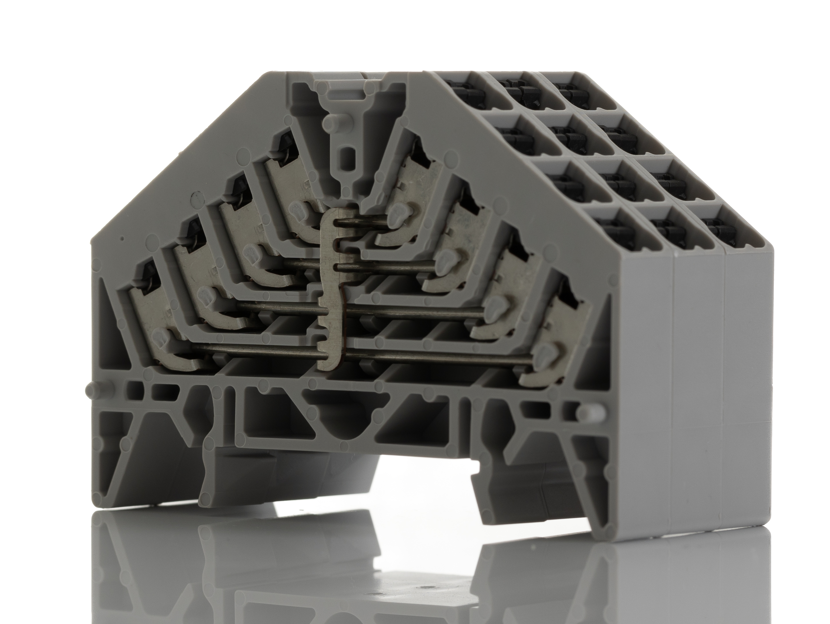 Weidmuller 1173890000 P Series Grey, 1.5mm², Quadruple-Level, Push In Termination