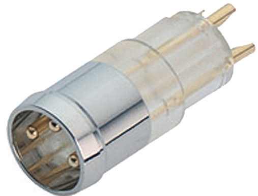 binder Circular Connector, 4 Contacts, Cable, M8 Connector, Socket, Male, IP65, IP67, 718 Series