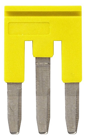 XW5S Short Bar for use with XW5T-S4.0-1.1-1 Feed Through Terminal Block, XW5T-S4.0-1.1-2 Feed Through Terminal Block,