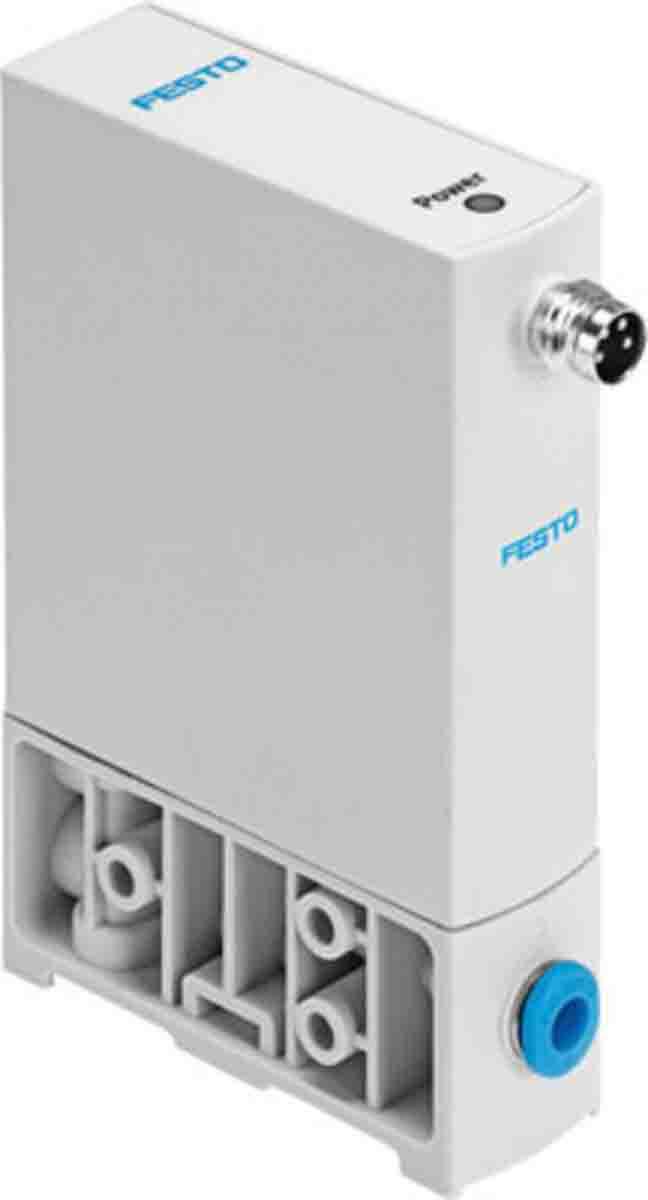 Festo QS-4 Pneumatic Regulator - 0.001bar to 0.2bar, 1bar max. input, 8046302
