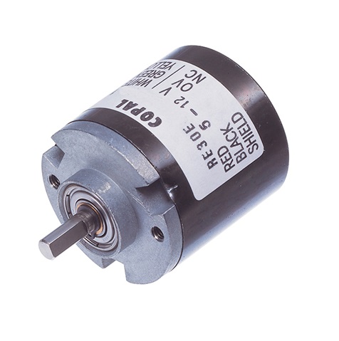 Nidec Components 24V dc 1000 Pulse Optical Encoder with a 4 mm