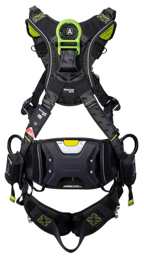 Honeywell Safety 1036773 Rear, Side Attachment Safety Harness, 140kg Max, 4